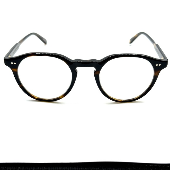 Garrett Leight GLCO Unisex Royce Color Coffee Tortoise Eyeglasses New - Picture 1 of 6